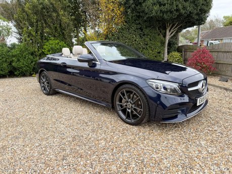 Mercedes-Benz C Class 2.0 C220d AMG Line (Premium) Cabriolet 2dr Diesel G-Tronic+ Euro 6 (s/s) (1 2