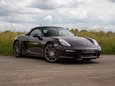 Jet Black Porsche 981 Boxster
