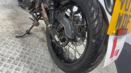 Bullit Bluroc 2021 6K RUNNING RETRO MODERN CLASSIC BIKE PROJECT 125CC LEARNER 10