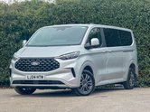 Ford Tourneo Custom Titanium Luxe | 9 Seat | Auto | L2 LWB | 320 | Euro 6 | £30,990 + vat 1