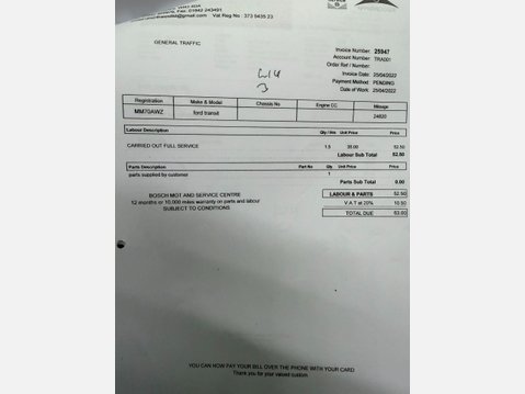 Ford Transit Courier 1.5 TDCi Panel Van 5dr Diesel Manual L1 Euro 6 (s/s) (75 ps) 51