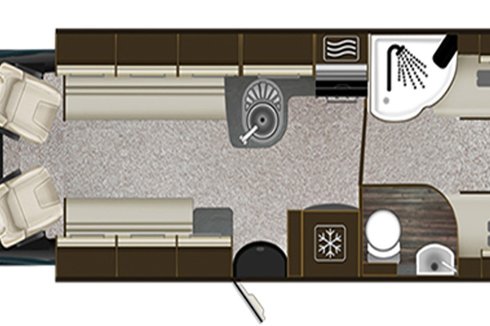 Auto-Trail Comanche Frontier|4 Berth|2 Belts|AUTO|Rear Single Beds|Hab