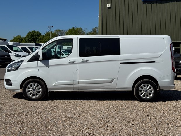 Ford Transit Custom Crew Cab AUTO LWB L2H1 Limited 320 Air Con Alloys Sensors EURO 6 9