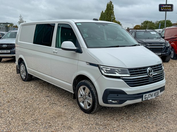Volkswagen Transporter Crew Cab LWB L2H1 T32 Tdi 150 BHP Auto Kombi Highline Air Con Sensors EURO 5