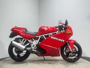 Ducati 750 1992 18K RUNNING PROJECT BIKE CLASSIC 6750 VTWIN CARBED 1