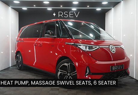 Volkswagen Id.Buzz GTX Heat Pump Front Massage Captains Seats 6 Seater Pano Roof  1 Owner VATQ
