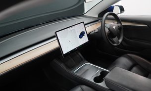 Tesla Model 3 LONG RANGE AWD One Owner Deep Blue Metallic Adaptive LEDs Pano Roof  VAT Q 13