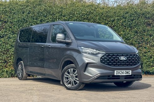 Ford Tourneo Custom Titanium Luxe | 9 Seat | Auto | L2 LWB | 320 | Euro 6 | £31,992 + vat