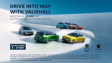Banner - Vauxhall Event