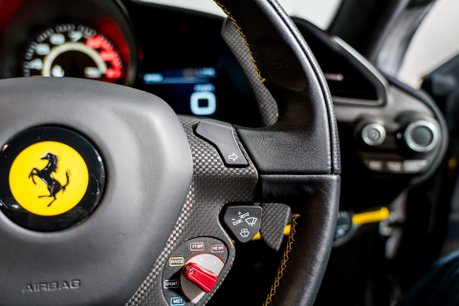 Ferrari 488 Pista WARRANTY. HISTORIC PAINTWORK. CARBON FIBRE INT & EXT. LIFT. CARPLAY. 33