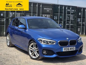 BMW 1 Series 1.6 120i M Sport Hatchback 5dr Petrol Auto Euro 6 (s/s) (177 ps)