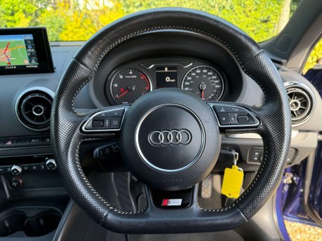 Audi A3 2.0 TDI S line Sportback quattro Euro 6 (s/s) 5dr 17