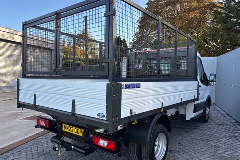 Ford Transit 350 Drw L2 130 ps Single Cab Caged Tipper - Air Con 2
