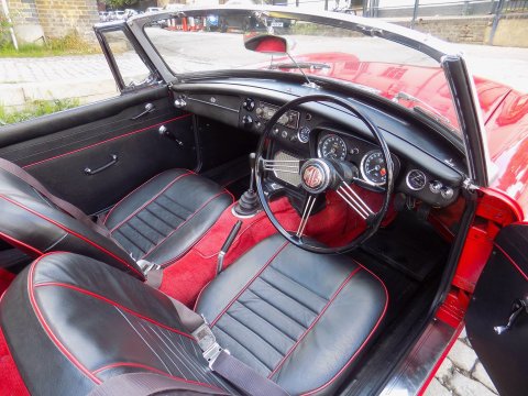 MG MGB MK1 'Pull Door Handle' ROADSTER 7