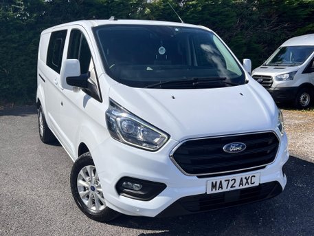 Ford Transit Custom 2.0 300 EcoBlue Limited Crew Van L2 H1 Euro 6 (s/s) 5dr