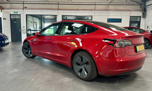 Tesla Model 3 LONG RANGE AWD Pristine Low Mileage Red Multi-coat Heat Pump  8
