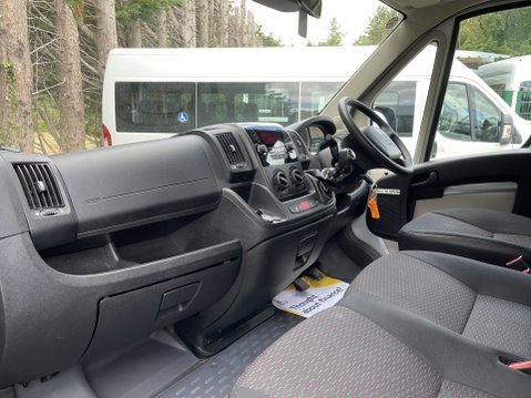 Peugeot Boxer 440 L4H2 17 Seat LIGHTWEIGHT Non-D1 Minibus Lite with Full width ramp. ULEZ 27