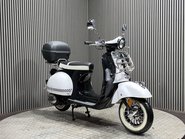 Ajs MODENA 2021 ONLY 800 MILES MODERN RETRO SCOOTER 125CC MOT OCTOBER 2027 2