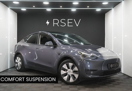 Tesla Model Y LONG RANGE AWD Comfort Suspension TOW BAR 1 Owner GROK New Bushes VATQ
