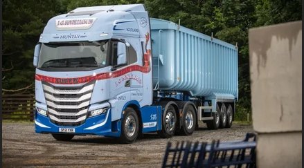 Tartaned up 570hp IVECO S-WAY joins JG McWilliam’s fleet