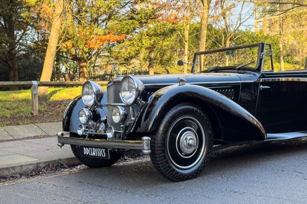 Alvis 4.3 Litre Short Chassis Concealed Drophead Coupe by Whittingham and Mitchel 7