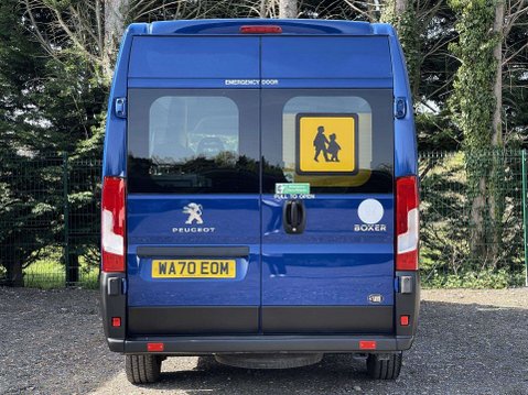 Peugeot Boxer BLUE HDI 440 L4H2 17Seat Non-D1 Minibus LITE with wheelchair ramp. ULEZ 11