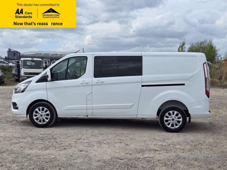 Ford Transit Custom 2.0 300 EcoBlue Limited Crew Van Double Cab 5dr Diesel Manual L2 H1 Euro 6  4