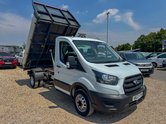 Ford Transit Tipper MWB L2 Leader 350 Air Con Sensors Tow Bar EURO 6 5
