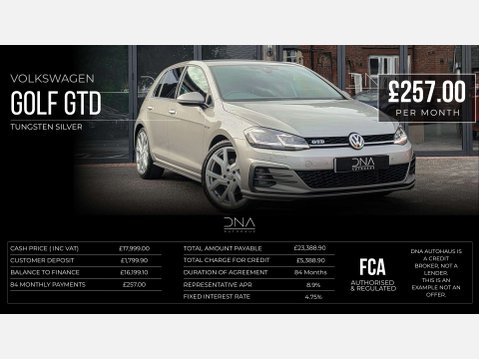 Volkswagen Golf 2.0 Golf GTD TDI Semi-Auto 5dr 5