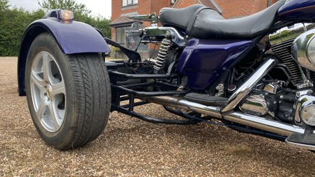 Harley-Davidson Dyna ROAD KING, 2001, 15K, 1450CC TRIKE, 3 WHEELER, PROJECT 5