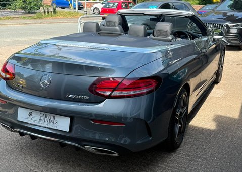 Mercedes-Benz C Class 1.5 C200 MHEV AMG Line Edition Cabriolet 2dr Petrol G-Tronic+ Euro 6 198 ps 12