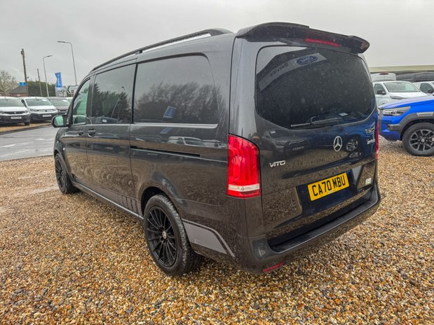 Mercedes-Benz Vito Crew Cab AUTO LWB L2H1 Sport 119 Camera Nav Sensors EURO 6 11