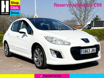 2013 308 1.6 VTI ACTIVE HATCHBACK 5DR PETROL MANUAL EURO 5 120 PS YEAR... photo