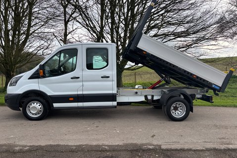 Ford Transit 350 Drw L3 130 ps Crew Cab Tipper - Air Con - Ex MOD 7
