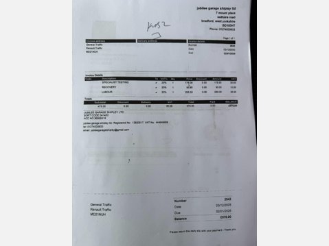 Renault Trafic 2.0 dCi ENERGY 30 Business Panel Van 5dr Diesel Manual LWB High Roof Euro 6 41