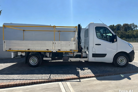 Vauxhall Movano L3H1 R3500 Dropside Truck with Hiab T-HIDUO 013 7