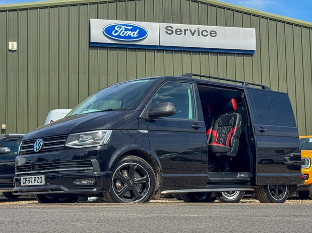 Volkswagen Transporter Crew Cab AUTO SWB L1H1 T32 Sportline Air Con Alloys Sensors EURO 6 NO VAT 1