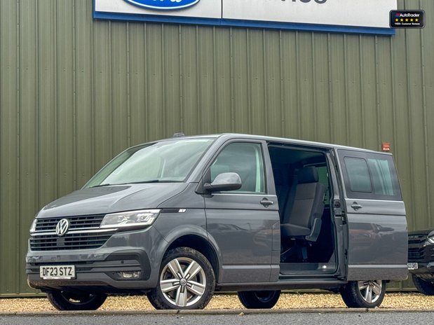 Volkswagen Transporter AUTO Crew Cab 204ps SWB L1H1 T32 Kombi Highline Air Con Cam EURO 6 1