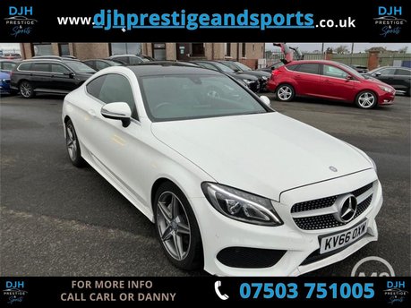 Mercedes-Benz C Class 2.1 C220d AMG Line G-Tronic+ Euro 6 (s/s) 2dr