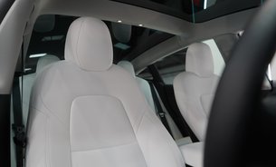 Tesla Model 3 LONG RANGE AWD White Interior Red Multi-coat Ryzen GROK AI One Owner VAT Q 2