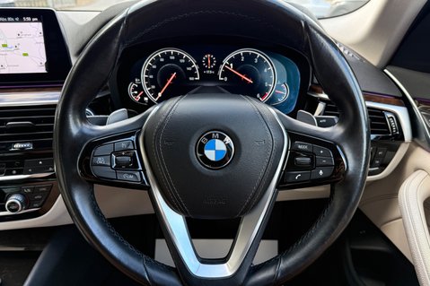 BMW 5 Series 520D XDRIVE SE - 360 DEGREE CAMERAS - IVORY LEATHER 7