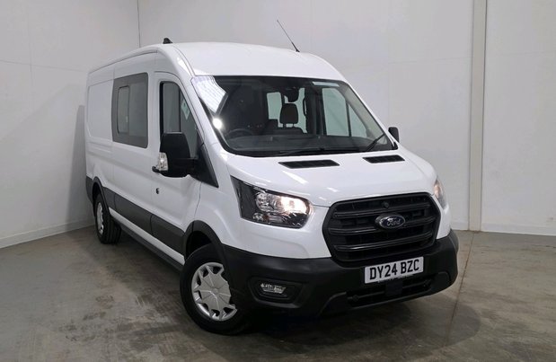 Ford Transit FORD TRANSIT 350 L3 DIESEL FWD 2.0 Eco Blue 350 130ps L3H2 Trend Double Cab