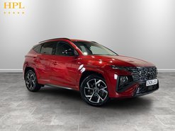 Hyundai TUCSON 1.6T N Line SUV 5dr Petrol Hybrid Auto Euro 6 (s/s) (239 ps) Alloys - Bluet