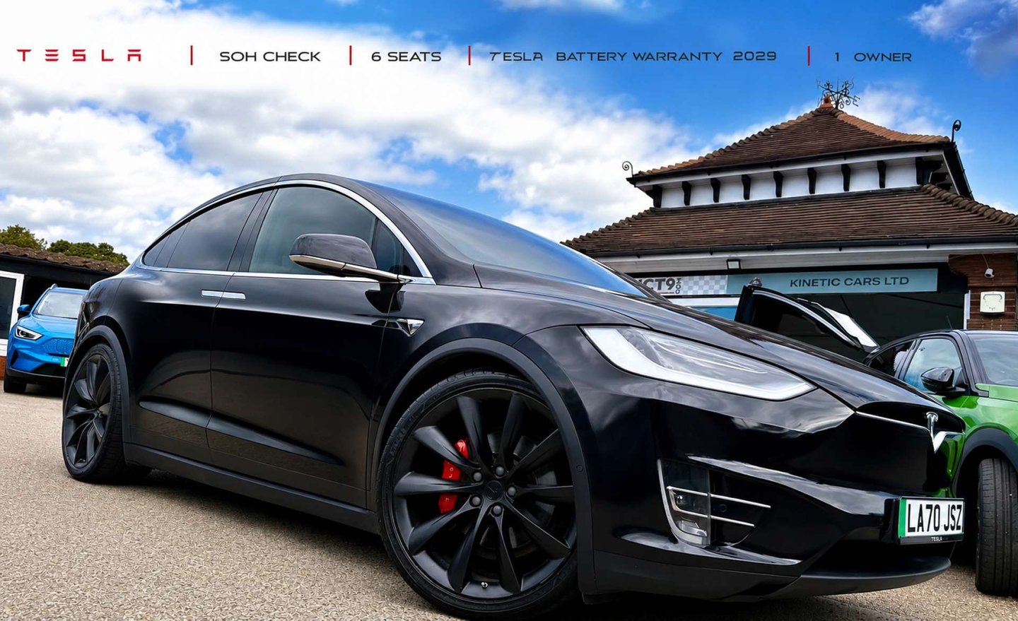 Tesla Model X listing photo