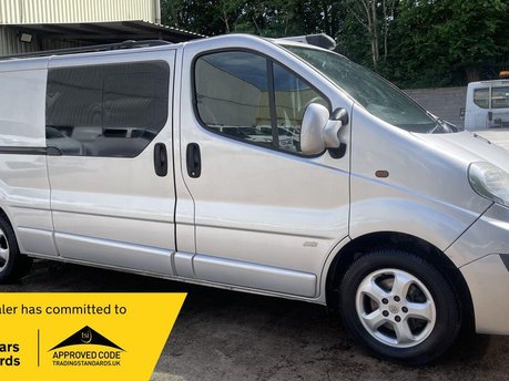 Vauxhall Vivaro 2.0 2900 CDTi Sportive Crew Van FWD L3 5dr