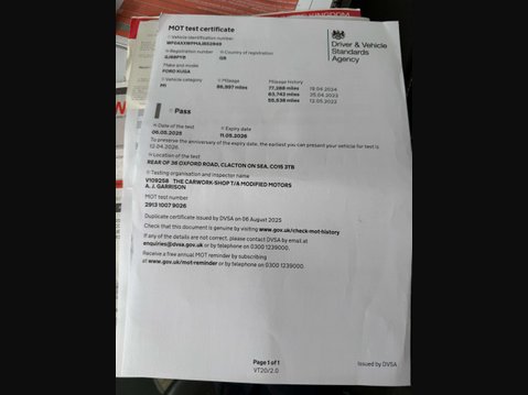 Ford Kuga 1.5 Kuga Titanium 5dr 82