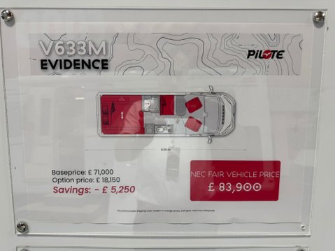 Pilote V633M Evidence 2026 MODEL - IN STOCK 8
