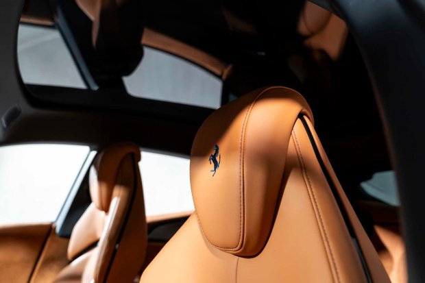 Ferrari Purosangue ATELIER. EXTENSIVE CARBON FIBRE. PAINTED SHIELDS. PASSENGER DISPLAY. P/ROOF 4