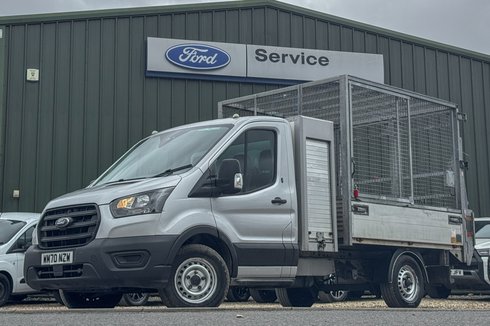 Ford Transit Dropside MWB L2 Leader Tipper 350 Air Con Rear Cage Tail