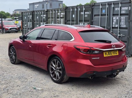 Mazda 6 2.2 SKYACTIV-D Sport Nav Estate 5dr Diesel Auto Euro 6 (s/s) (175 ps) 4